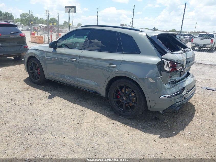 Vin: wa1b4afyxm2047640, lot: 45814495, audi sq5 premium plus tfsi quattro tiptronic 20213