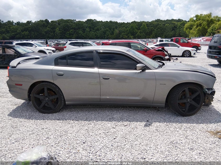 2C3CDXCT6CH103668 2012 Dodge Charger 5.7 R T grey