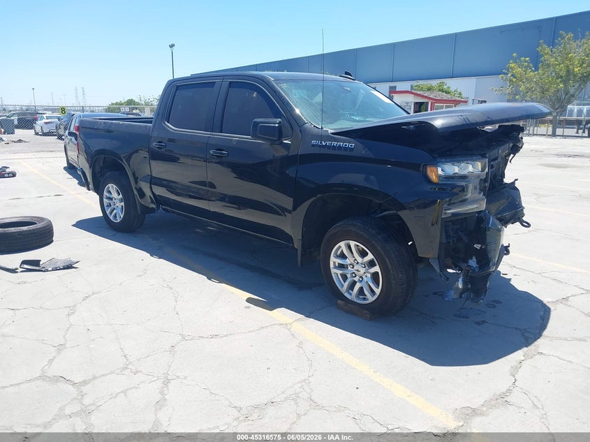 Vin: 3gcpwded9kg246821, lot: 45814501, chevrolet silverado 1500 rst 2019 img_1