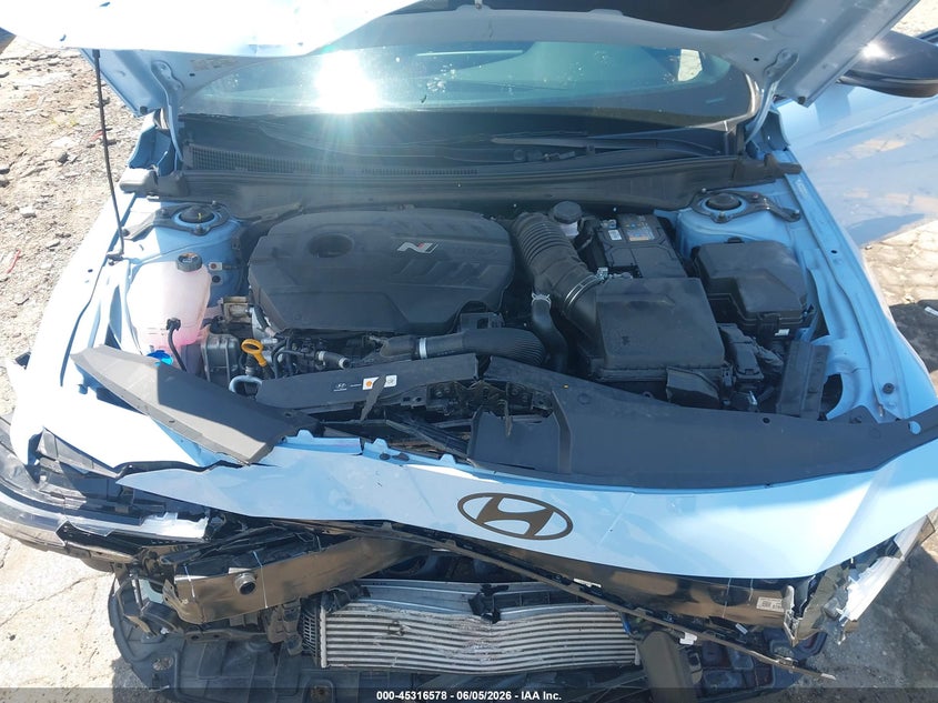 2025 Hyundai Elantra N VIN: KMHLW4DKXSU032055 Lot: 45316578