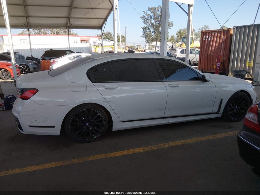 2021 BMW 7ER SEDAN 4.4L V-8 DI, DOHC, VVT, TURBO, 523HP