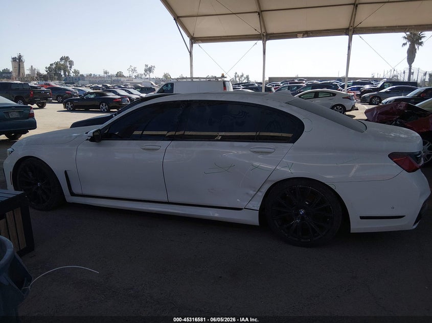 2021 BMW 7ER SEDAN 4.4L V-8 DI, DOHC, VVT, TURBO, 523HP