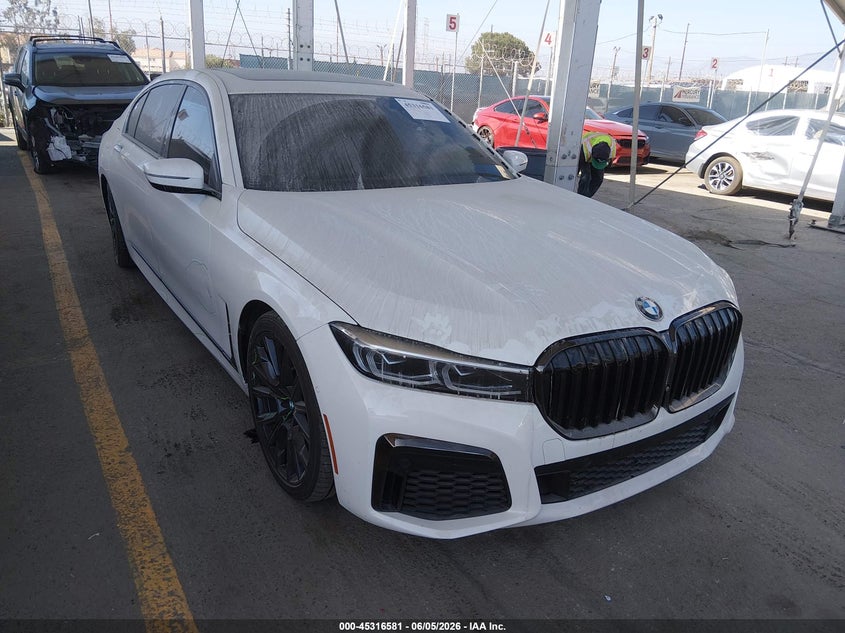 2021 BMW 750I  (VIN: WBA7U2C02MCG00078)