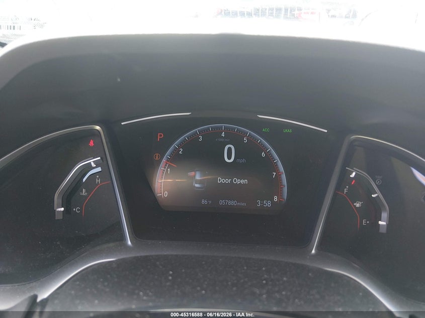 2019 HONDA CIVIC auction photo 7