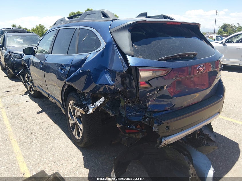 Vin: 4s4btanc9l3101514, lot: 45814517, subaru outback limited 20203