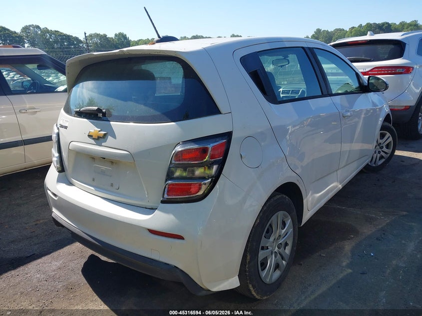 2017 Chevrolet Sonic Lt Auto VIN: 1G1JG6SH0H4177361 Lot: 45316594