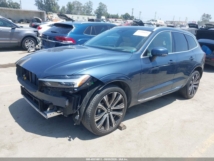 Vin: yv4l12da9p1363908, lot: 45814537, volvo xc60 b5 ultimate bright theme 20232