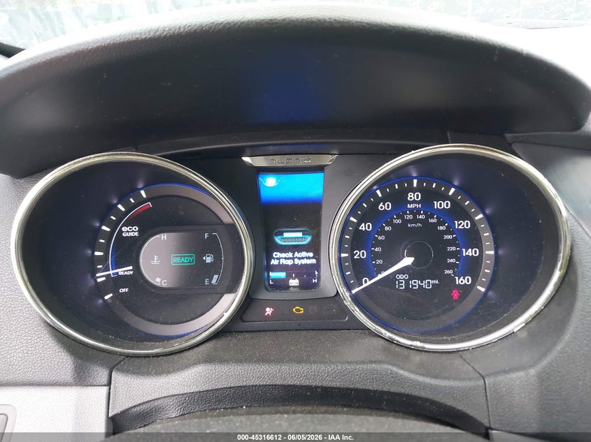 2012 Hyundai Sonata 2.4 Hybrid silver Lot 111045316612 Vin KMHEC4A41CA028812