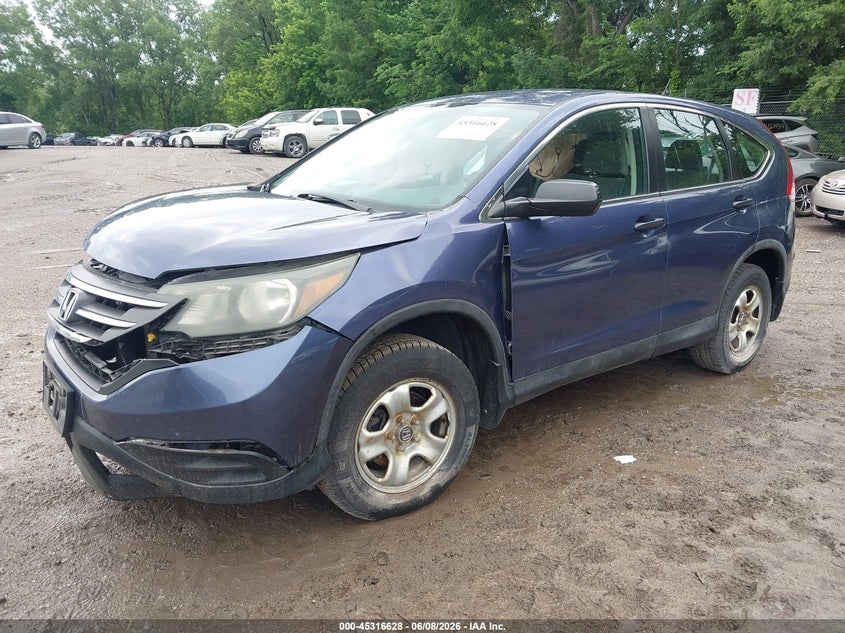 2014 Honda Cr-V Lx 2HKRM4H32EH642795 photo 1