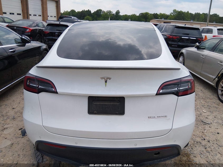 2022 TESLA MODEL Y ELECTRIC(VIN: 7SAYGDEF3NF362659