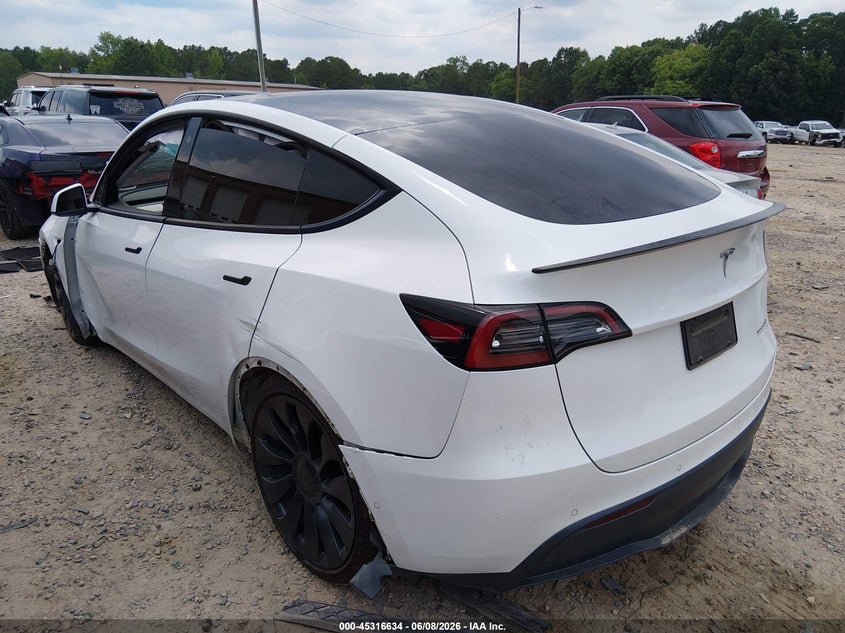 2022 TESLA MODEL Y auction photo 3