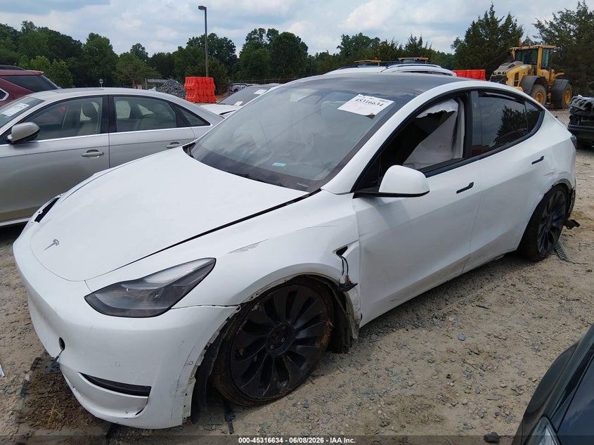2022 TESLA MODEL Y auction photo 6