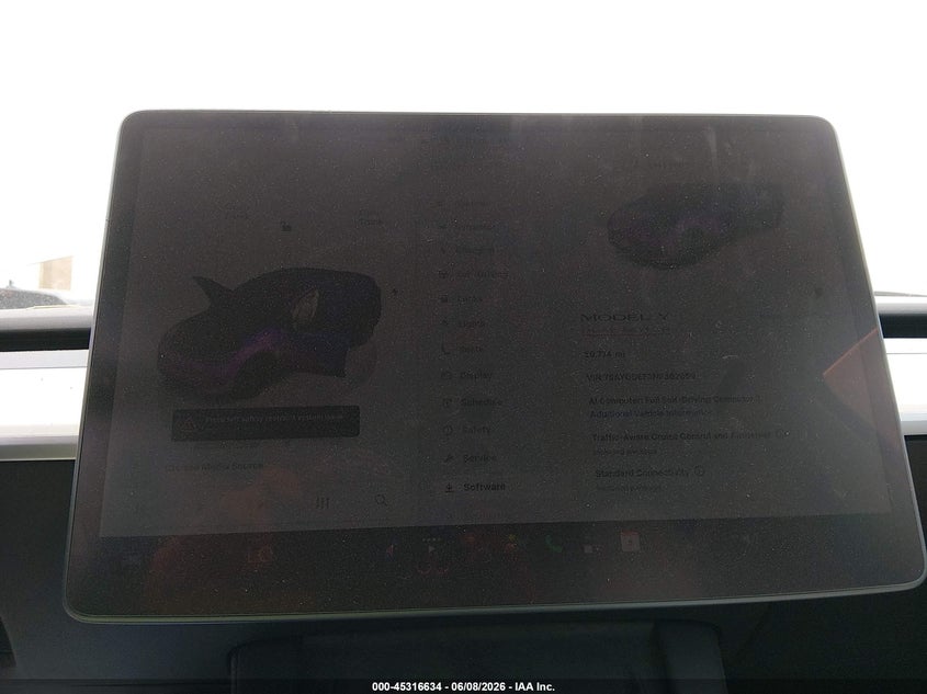 2022 TESLA MODEL Y auction photo 7