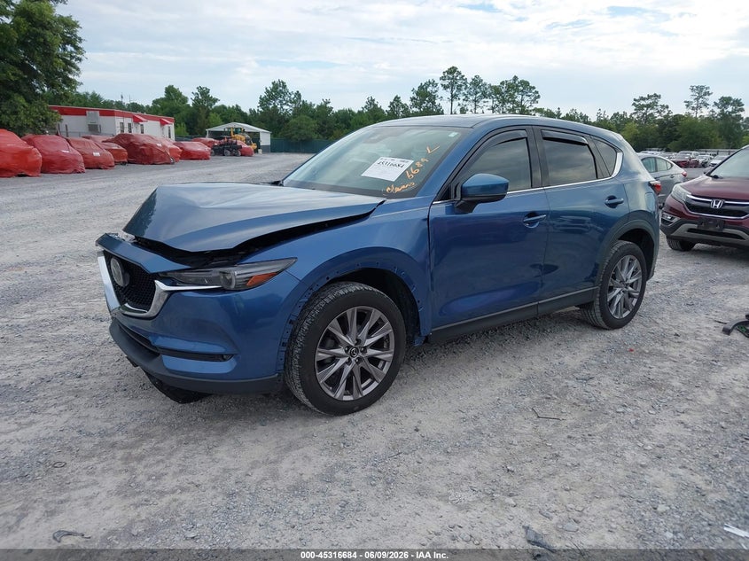 Vin: jm3kfadm5k1641238, lot: 45814610, mazda cx-5 grand touring 20192