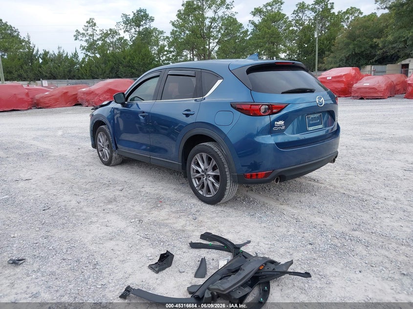 Vin: jm3kfadm5k1641238, lot: 45814610, mazda cx-5 grand touring 20193