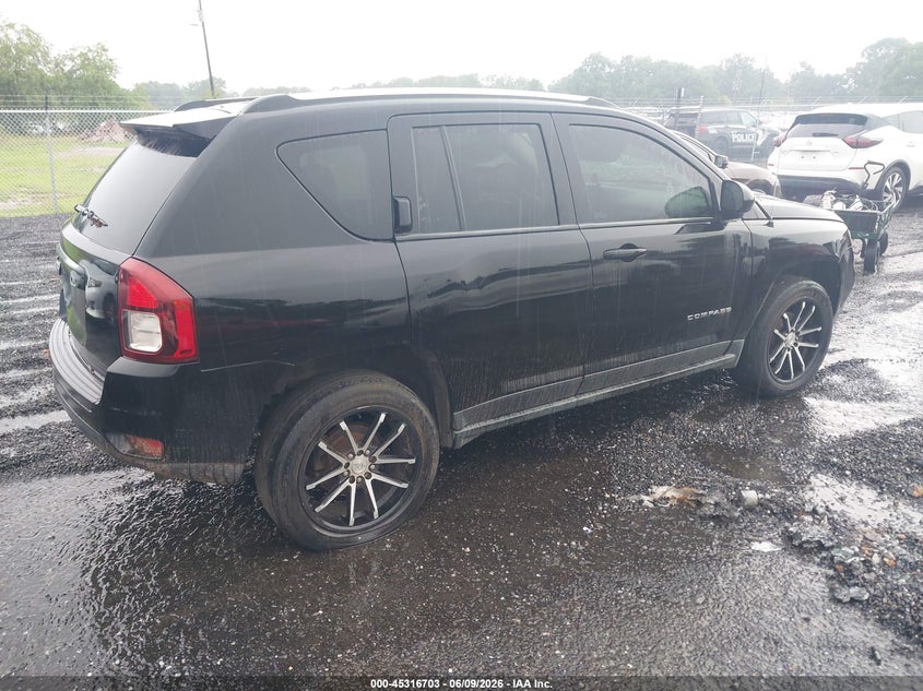 Vin: 1c4njdbb5ed661242, lot: 45814629, jeep compass sport 20144