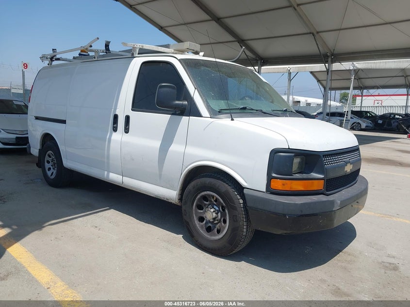 Vin: 1gcshaf44c1145767, lot: 45814649, chevrolet express 1500 work van 2012 img_1
