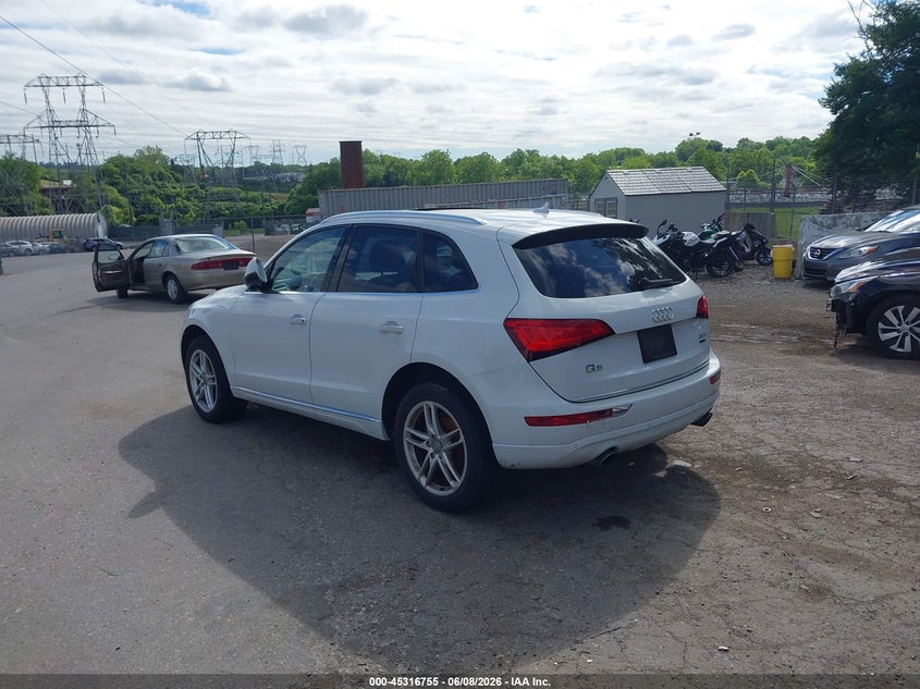 Vin: wa1l2afp3ga093581, lot: 45814681, audi q5 2.0t premium 20163