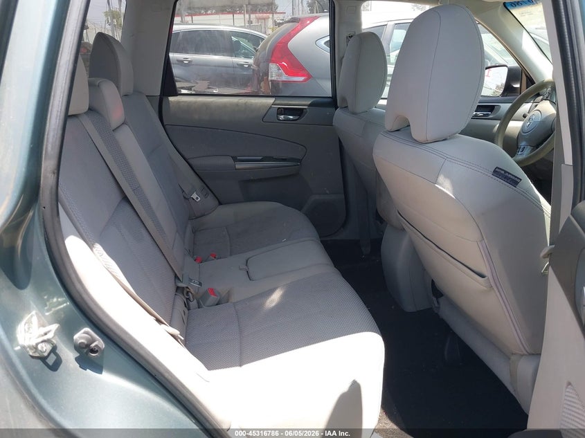 2012 Subaru Forester 2.5 2.5X Premium green Lot 111045316786 Vin JF2SHADC6CH468463