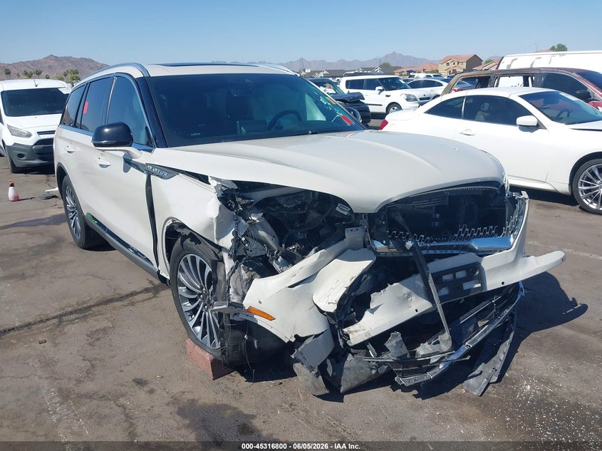 2022 Lincoln Aviator Reserve VIN: 5LM5J7WC9NGL01600 Lot: 45316800