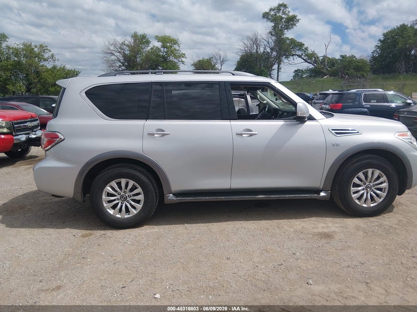 2020 Nissan Armada Sv 4Wd VIN: JN8AY2NC0LX518623 Lot: 45316803