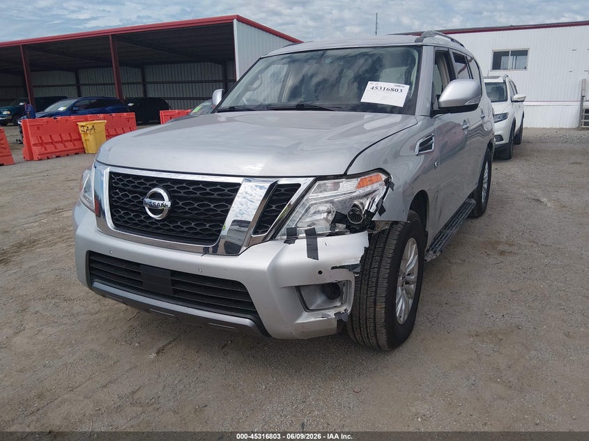 2020 Nissan Armada Sv 4Wd VIN: JN8AY2NC0LX518623 Lot: 45316803