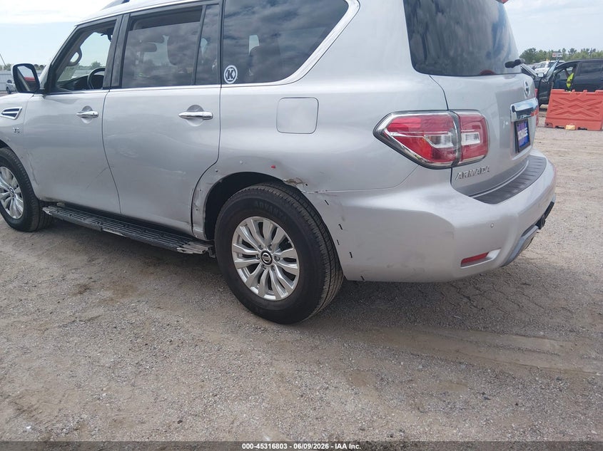 2020 Nissan Armada Sv 4Wd VIN: JN8AY2NC0LX518623 Lot: 45316803