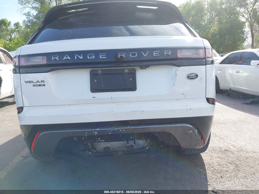 2019 Land Rover Range Rover Velar P250 R-Dynamic Se VIN: SALYL2EX1KA780382 Lot: 45316815