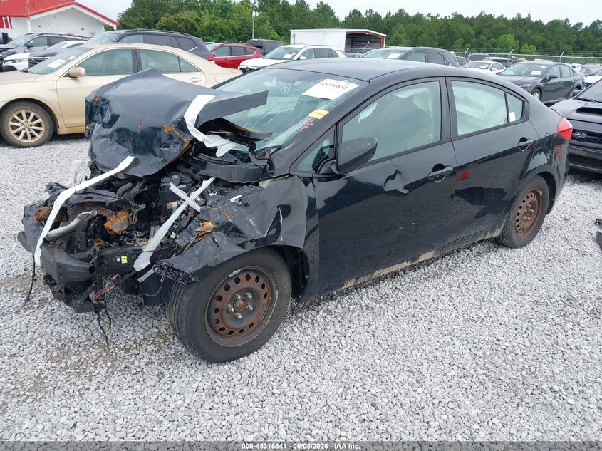 Vin: knafk4a67f5423441, lot: 45814767, kia forte lx 20152