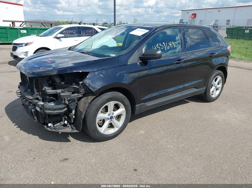 Vin: 2fmpk4g97lbb43577, lot: 45814816, ford edge se 20202