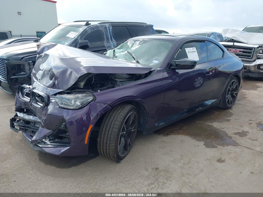 Vin: 3mw53cm01p8c80811, lot: 45814830, bmw m240 i xdrive 20232