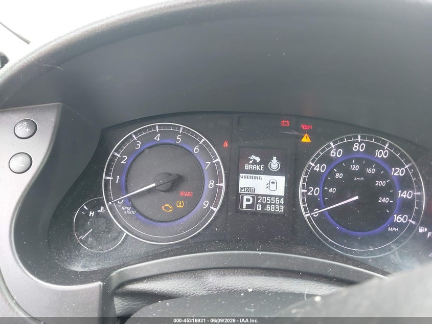 2012 Infiniti Ex35 Journey VIN: JN1AJ0HP6CM401037 Lot: 45316931