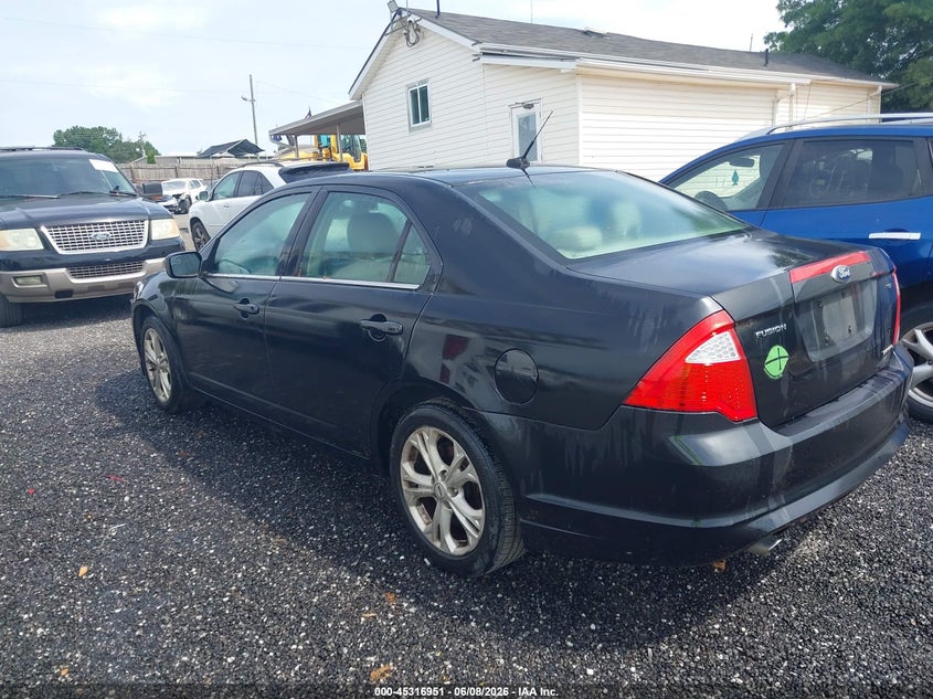 Vin: 3fahp0hg5cr288432, lot: 45814877, ford fusion se 20123