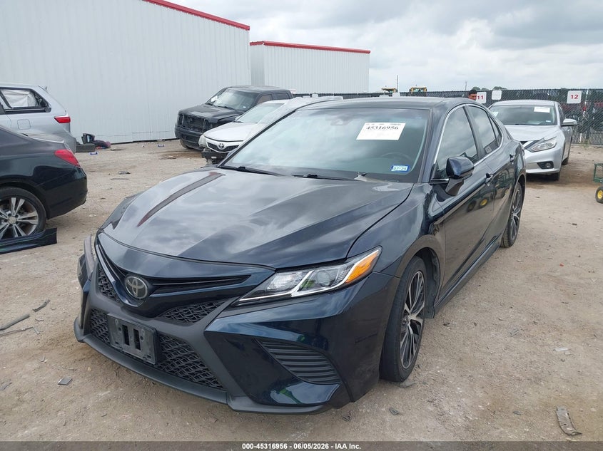 Vin: 4t1b11hk8ku781617, lot: 45814882, toyota camry se 20192