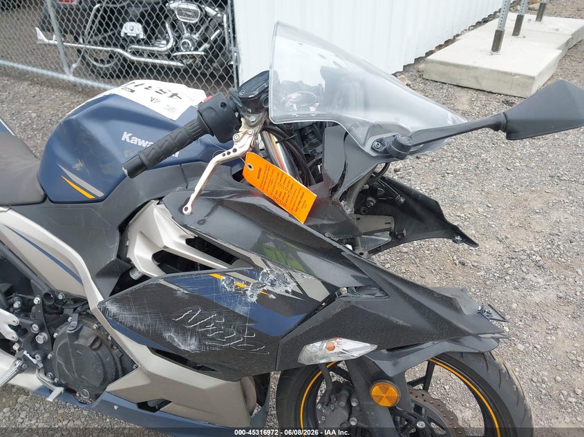 2023 Kawasaki Ex400 VIN: JKAEXKH14PDAR7147 Lot: 45316972