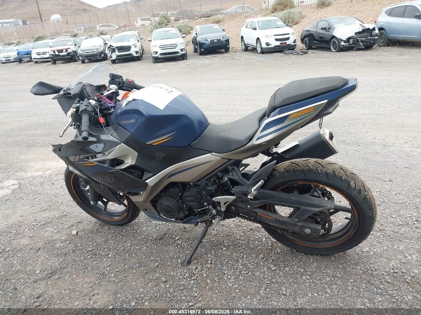 2023 Kawasaki Ex400 VIN: JKAEXKH14PDAR7147 Lot: 45316972