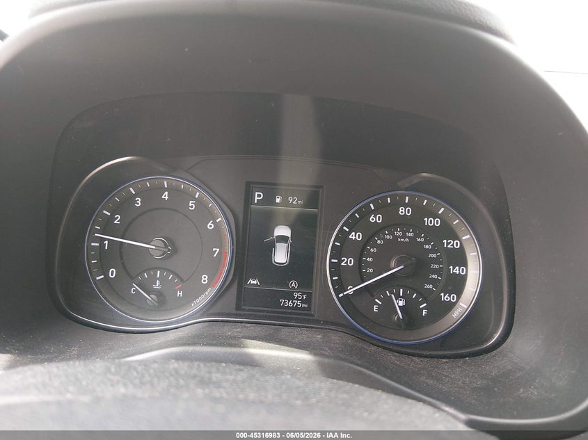 2023 HYUNDAI KONA 2.0L I-4 DOHC, VVT, (VIN: KM8K6CAB4PU936677