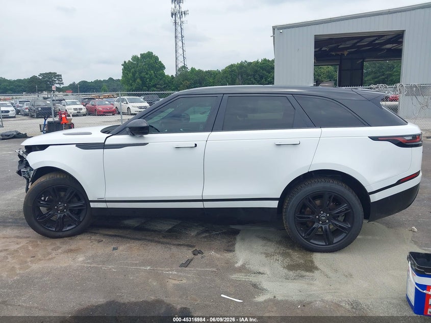2019 Land Rover Range Rover Velar P250 R-Dynamic Se VIN: SALYL2EX8KA206197 Lot: 45316984