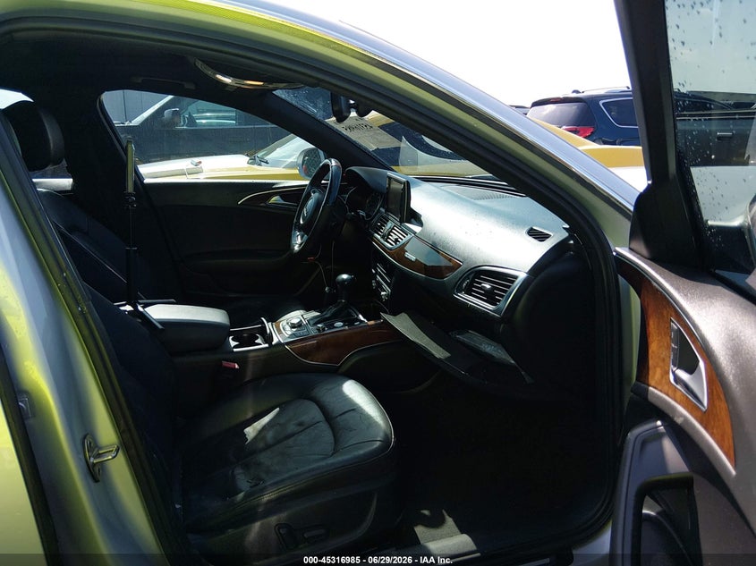 2014 AUDI A6 SEDAN 2.0L I-4 DI, DOHC, VVT, TURBO, 220HP