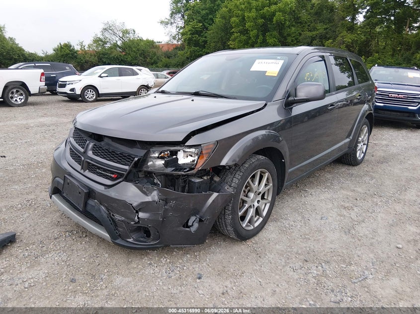 Vin: 3c4pdceg8ft686858, lot: 45814915, dodge journey r/t 20152