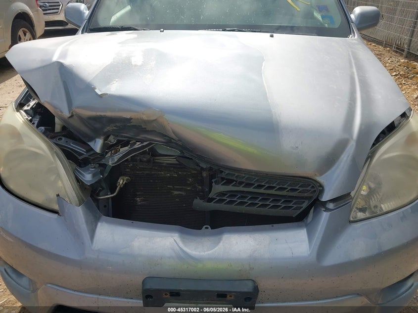 2006 Toyota Matrix Xr VIN: 2T1KR32E76C611389 Lot: 45317002
