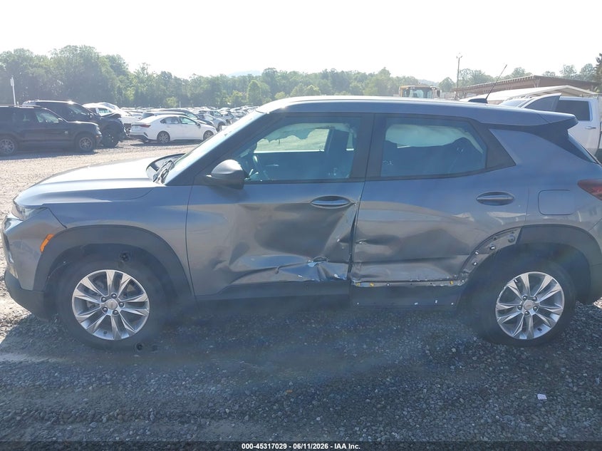 VIN KL79MMS27MB165150 2021 CHEVROLET TRAILBLAZER FWD LS