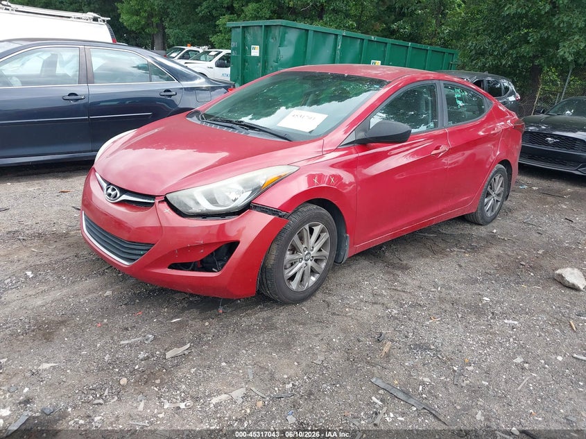 2016 Hyundai Elantra Se KMHDH4AEXGU531586 photo 1