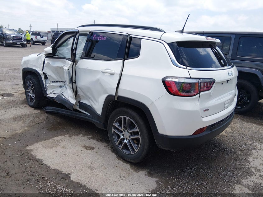 Vin: 3c4njcbb9lt206007, lot: 45814972, jeep compass sun and wheel fwd 20203