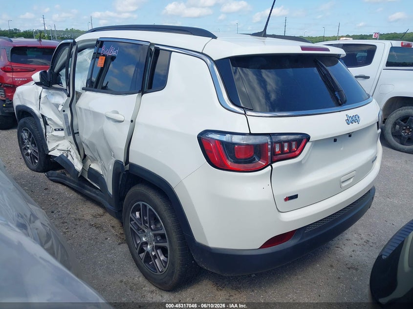 Vin: 3c4njcbb9lt206007, lot: 45814972, jeep compass sun and wheel fwd 20203