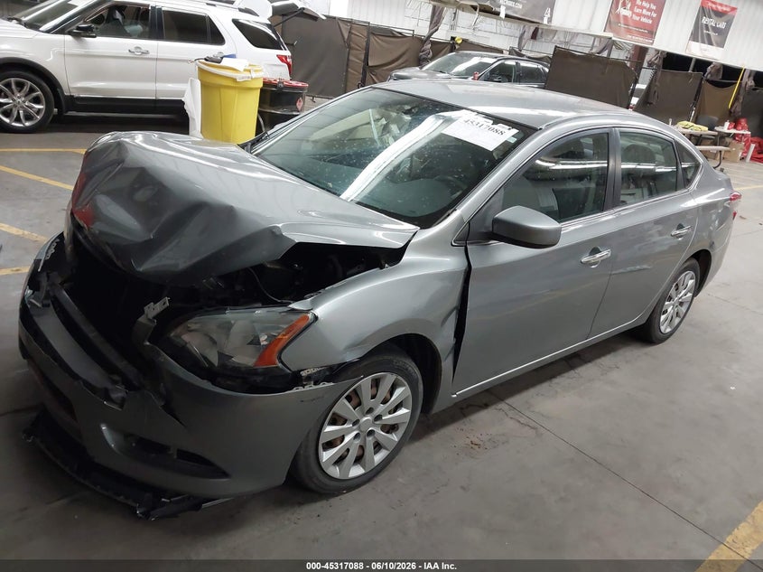 Vin: 3n1ab7ap1dl606244, lot: 45815014, nissan sentra sv 20132