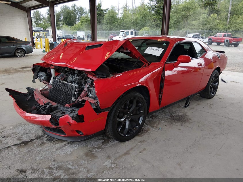 Vin: 2c3cdzag0lh246956, lot: 45815023, dodge challenger sxt 20202