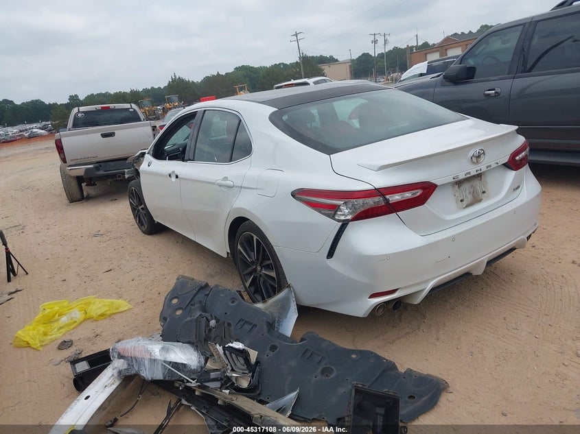 Vin: 4t1b61hk4ju106802, lot: 45815034, toyota camry xse 20183