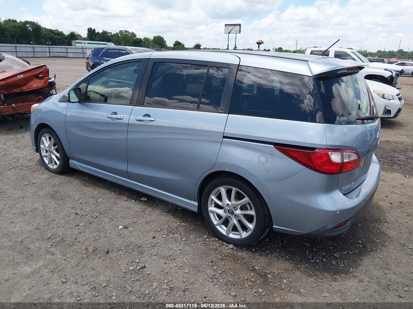 Vin: jm1cw2dlxd0153972, lot: 45815041, mazda mazda5 grand touring 20133