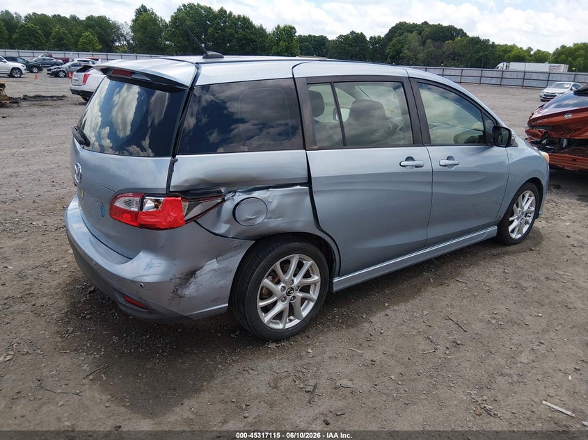 Vin: jm1cw2dlxd0153972, lot: 45815041, mazda mazda5 grand touring 20134